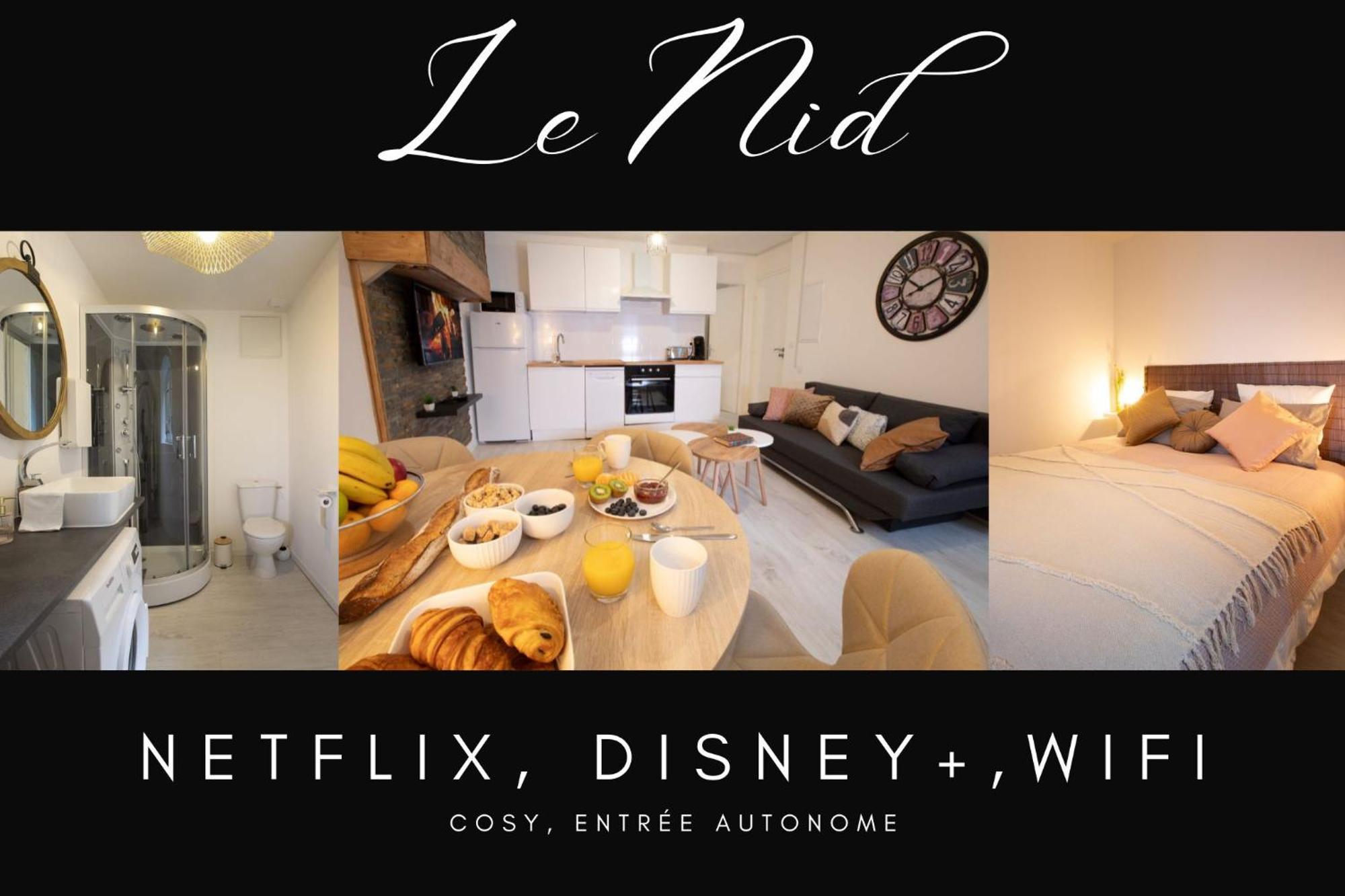 Le Nid 3 Etoiles Wifi, Netflix, Disney, Coeur De Bastide Villefranche-de-Rouergue Εξωτερικό φωτογραφία
